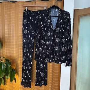 Dressed in LALA Plisse Matching Set